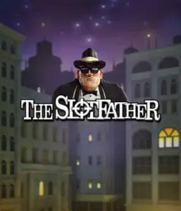 Step into the nefarious realm of The Slotfather game by Betsoft, showcasing a dominant mafia boss standing against a mysterious cityscape. This image captures the intense atmosphere of the mob life, with the boss dressed in a sharp black suit and hat. Great for players who enjoy mafia stories, providing a gripping adventure. 